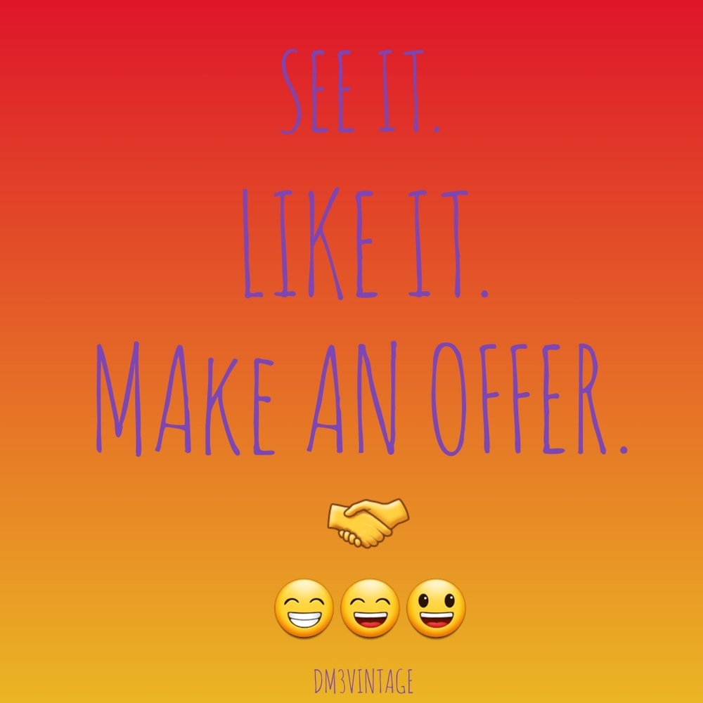 Make and Offer!!!